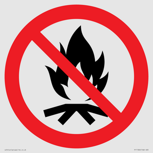 Prohibition: No campfire